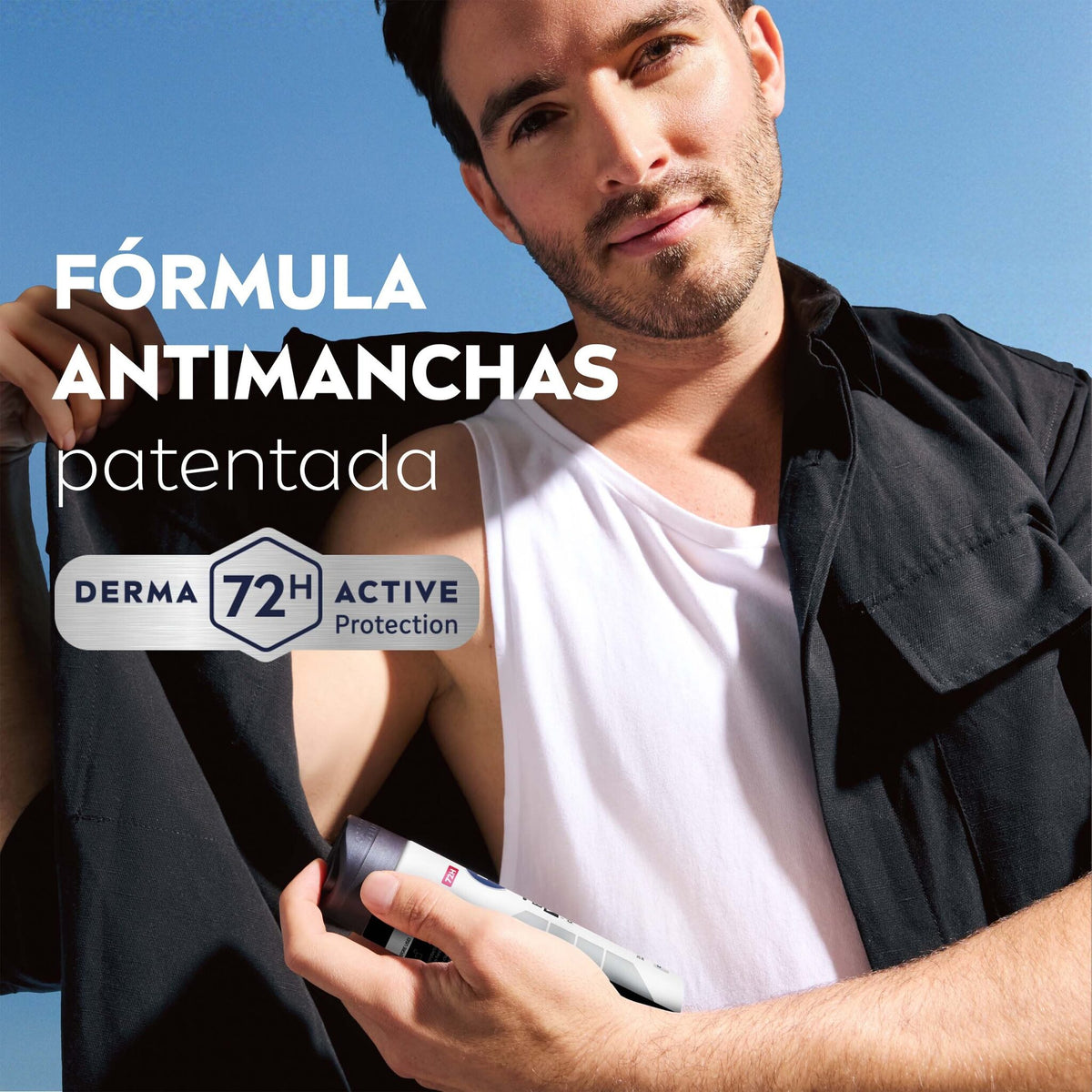 Desodorante spray black&white for men Nivea 200ml