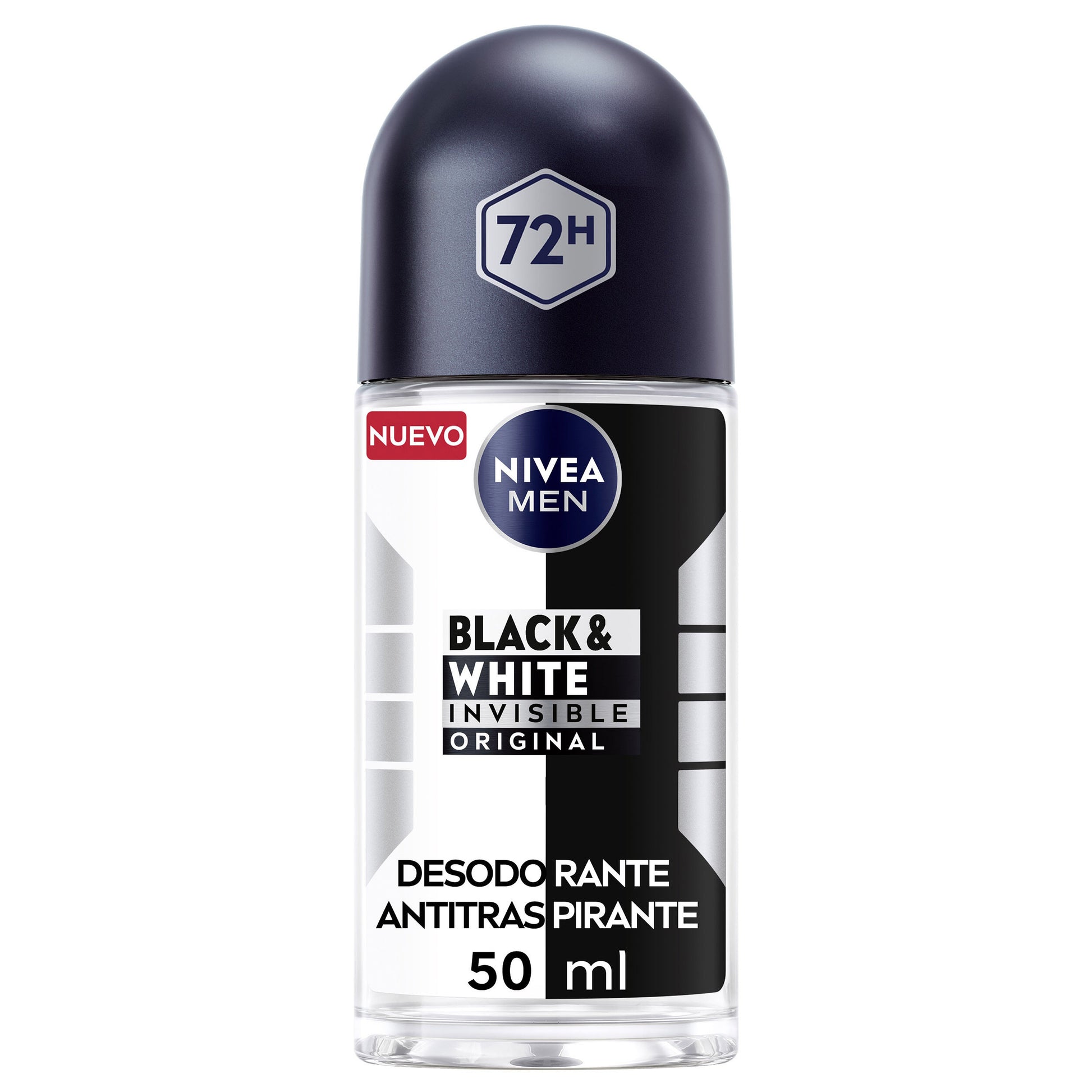 Desodorante rollon black&white men Nivea 50ml