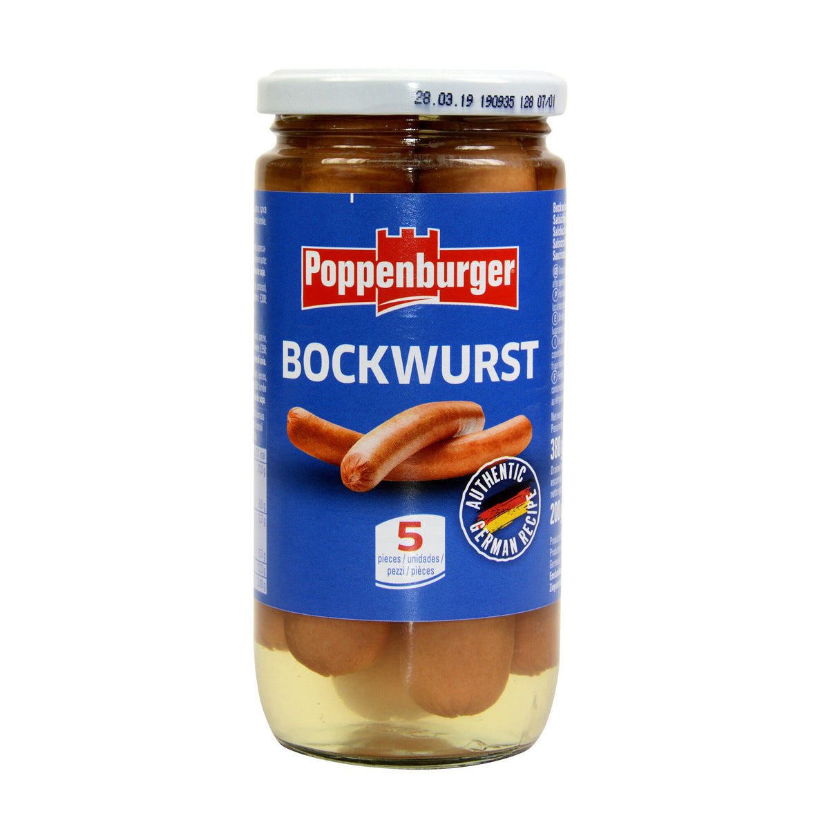 Salchichas bockwurst Westfalia 200g