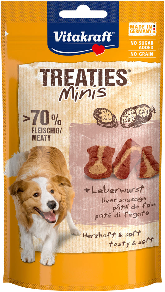 Snack perro treaties mini pate Vitakraft 48g La Despensa