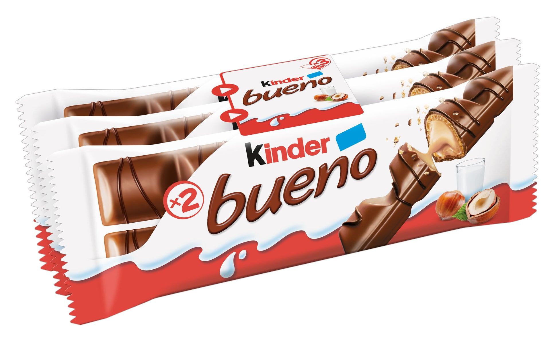 Barrita chocolate y avellana Kinder bueno p3 129g