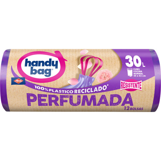 Bolsa basura perfumada 30l Handy bag 12u La Despensa