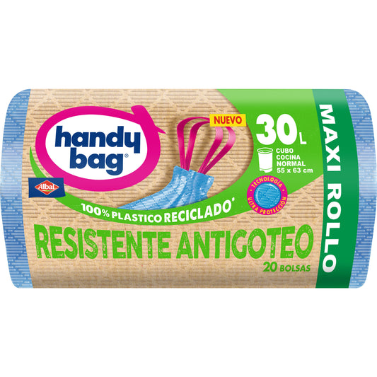 Bolsa basura 30l antigoteo maxi Handy bag 20u La Despensa