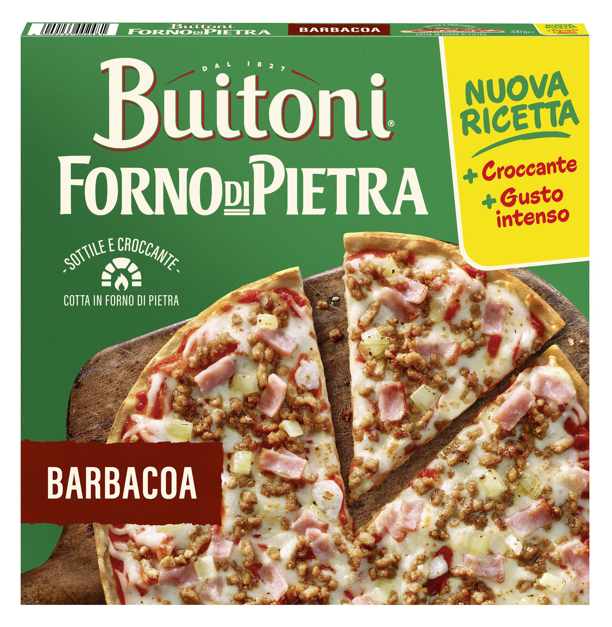 Pizza barbacoa Forno di pietra 330g