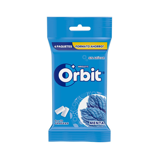 Chicle menta s/az Orbit p4 56g La Despensa