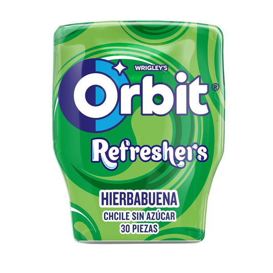 Chicles hierbab refreshers s/az bote Orbit 30u 67g La Despensa