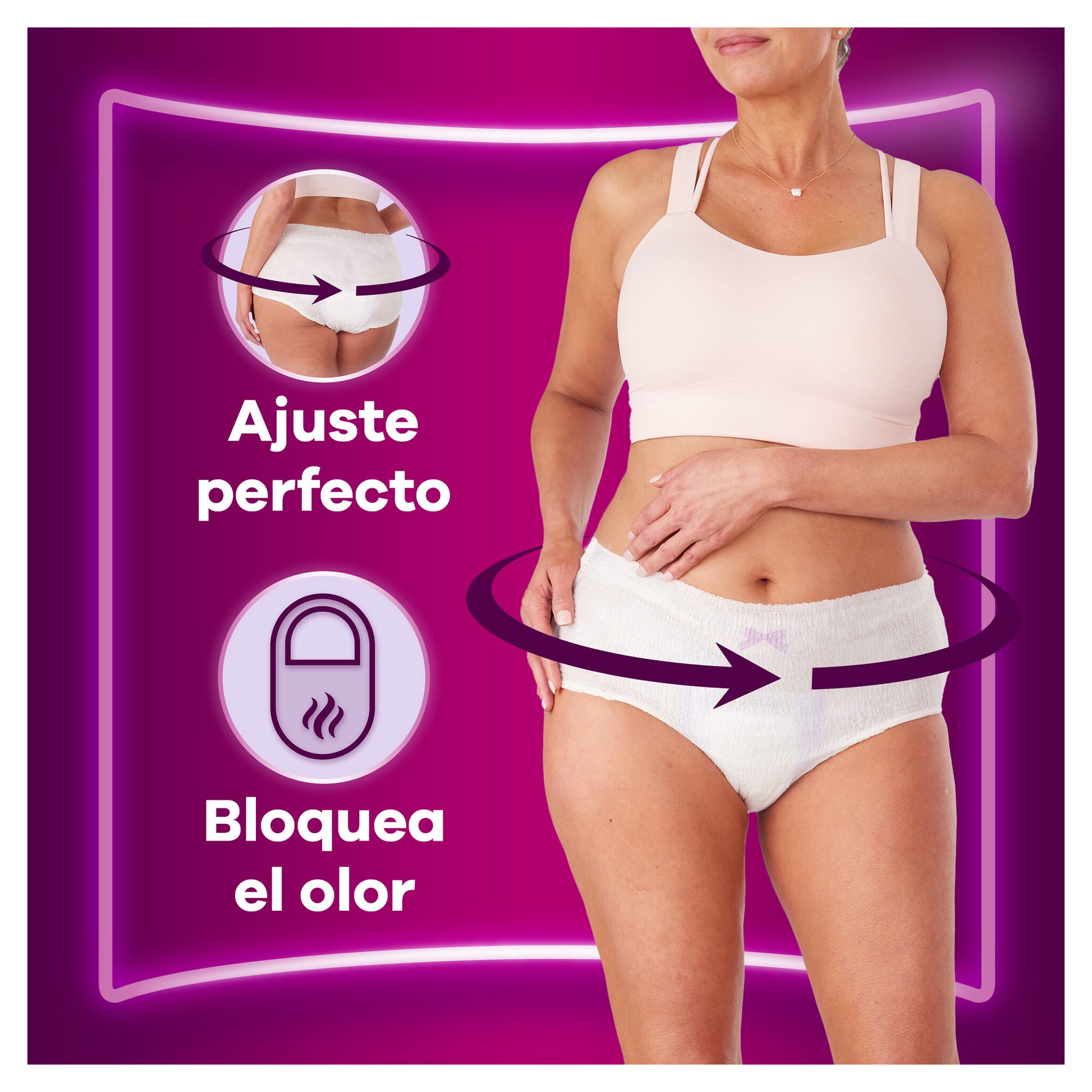 Compresa incontinencia pants plus m discreet Ausonia 9u
