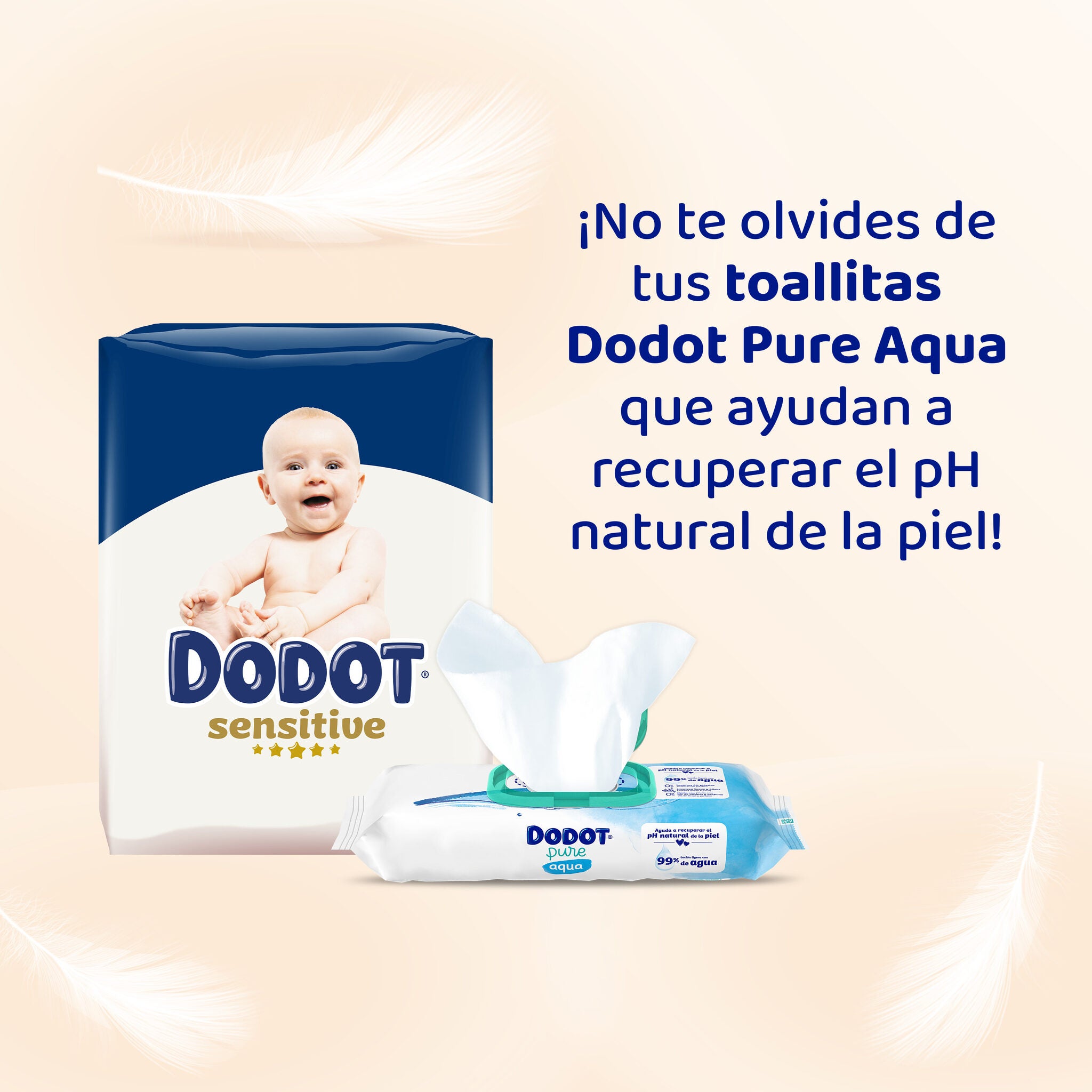 Pañal sensitive t2 Dodot p58