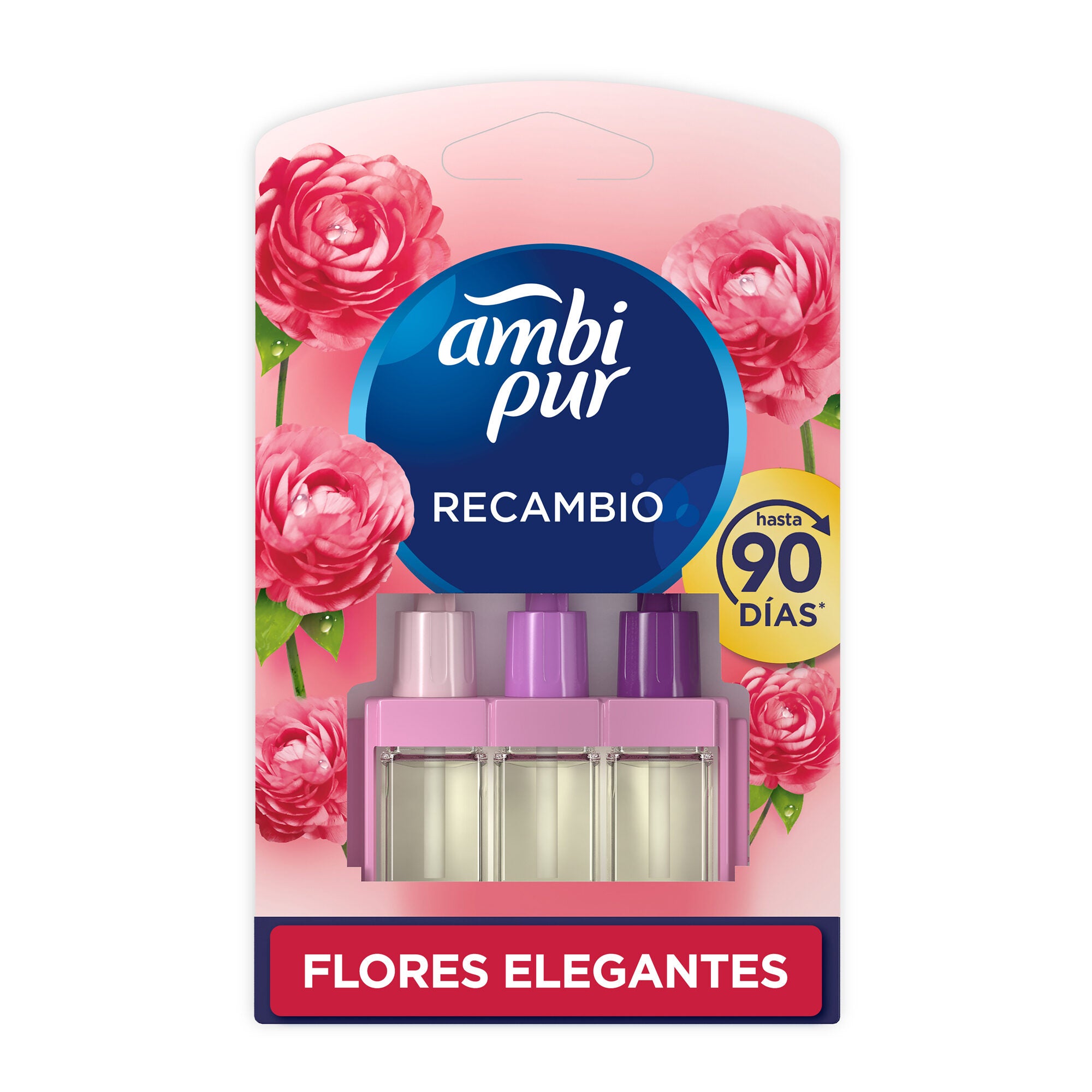 Ambientador recambio 3 volution flores elegant Ambipur 1u