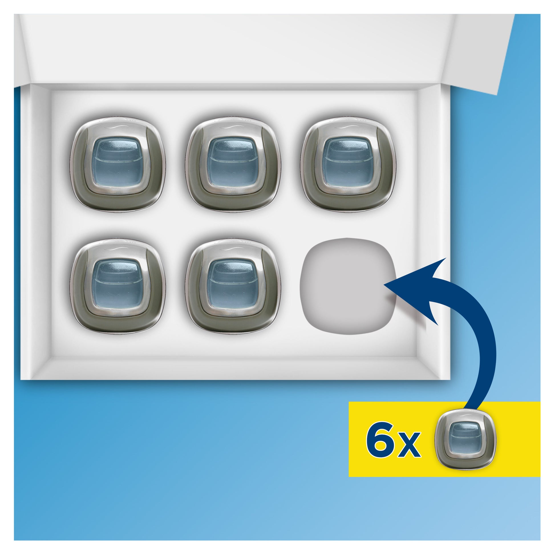 Ambientador coche oceano Ambipur 2ml