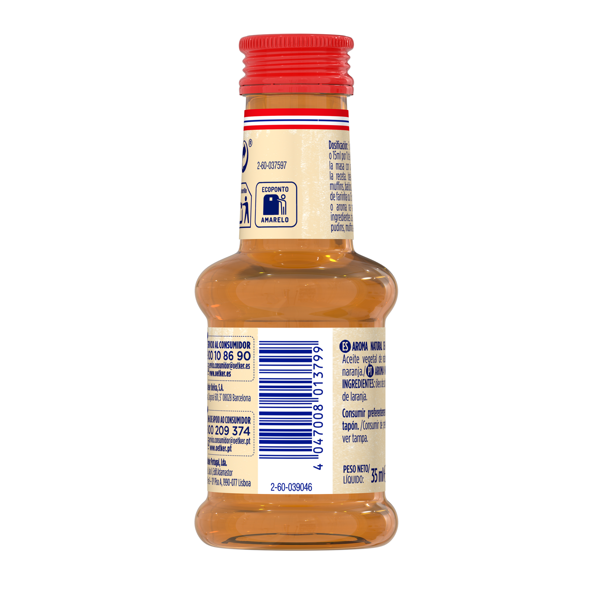 Aroma natural naranja valenciana Dr oetker 35ml