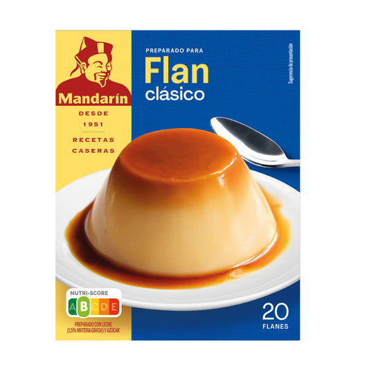 Preparado flan clasico mandarin Dr oetker 20g La Despensa