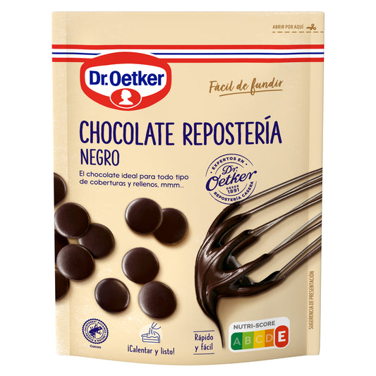 Chocolate reposteria negro Dr oetker 150g La Despensa