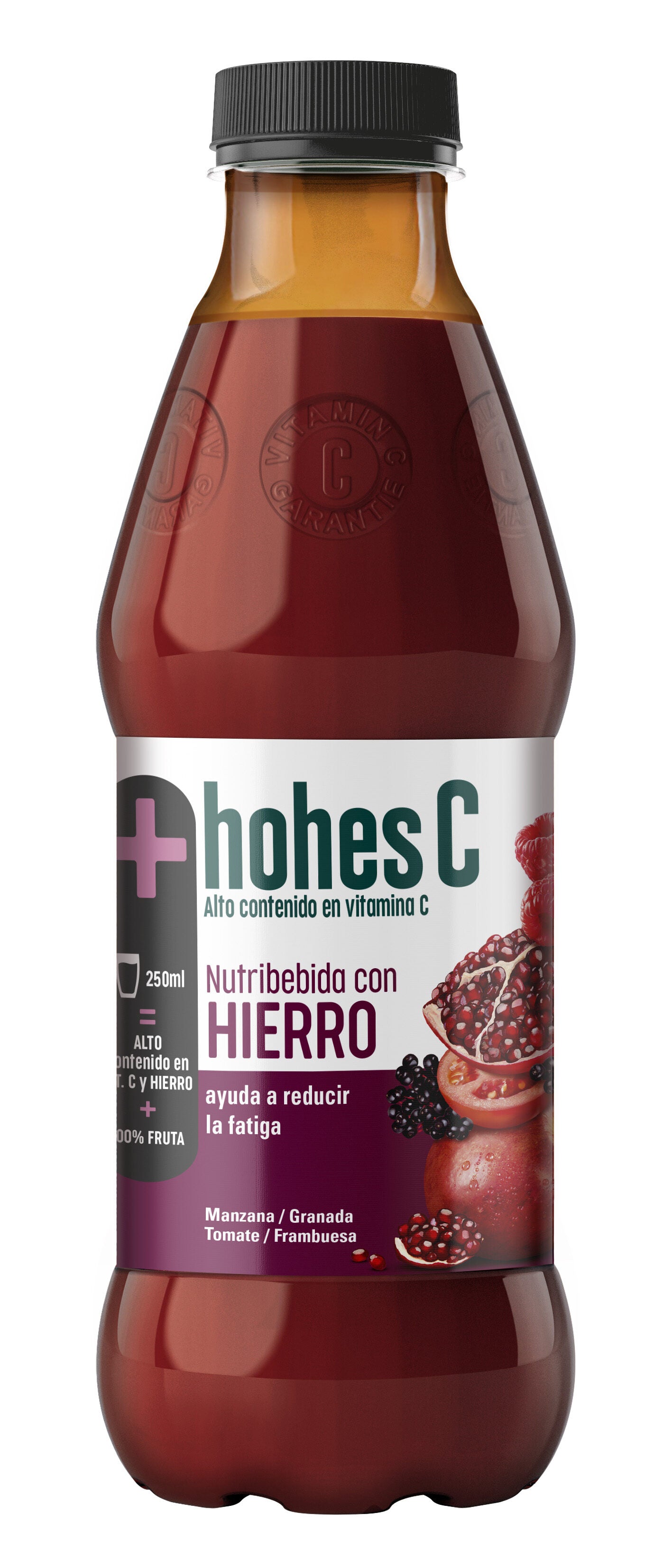 Zumo multifrutas enriquecido c/hierro Hohes c 1l