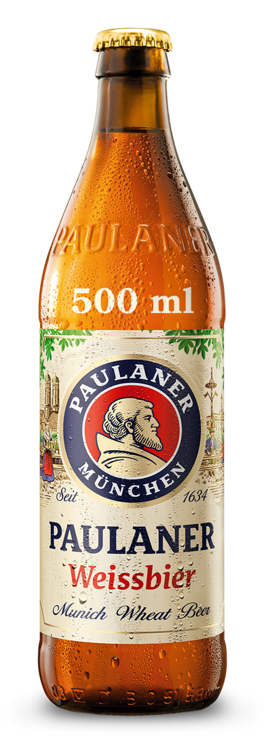 Cerveza especial cristal Paulaner weissbier 550ml La Despensa
