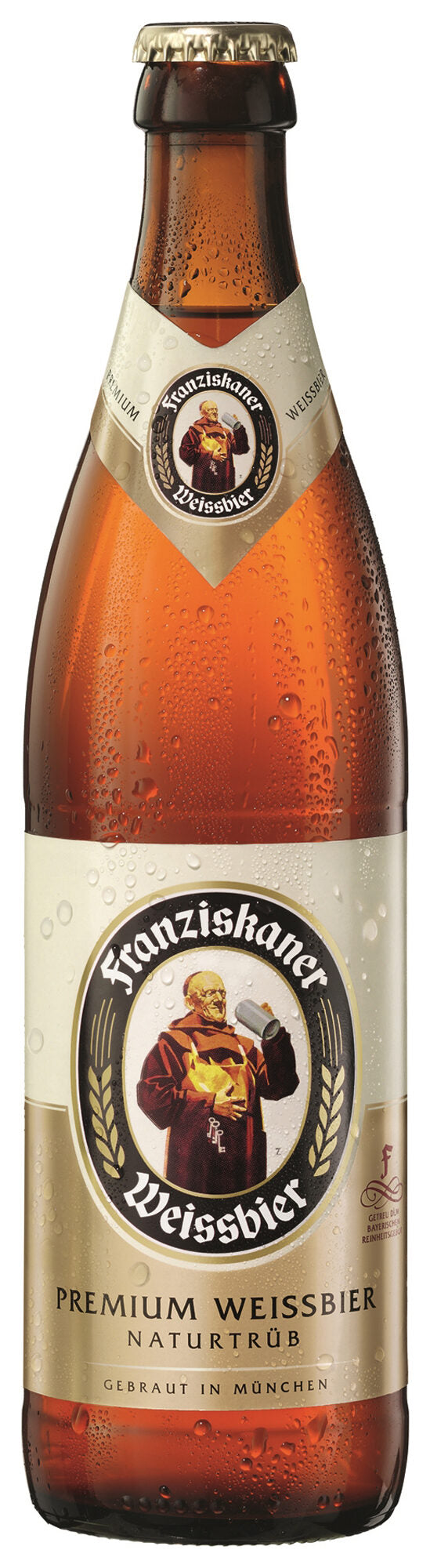 Cerveza especial cristal Franziskaner 500ml