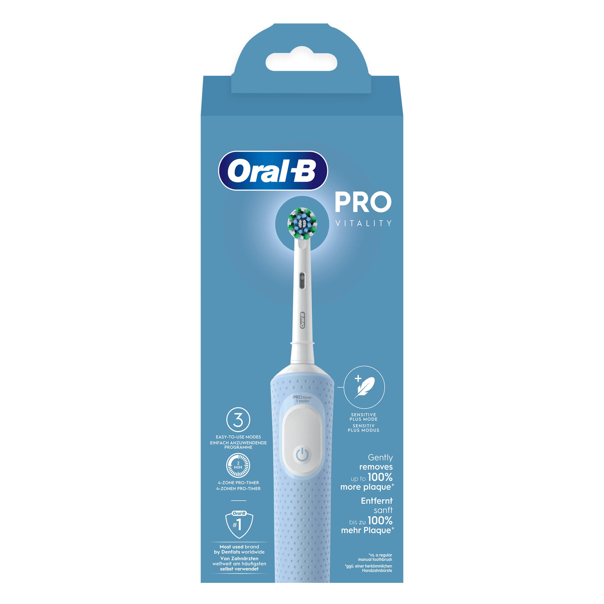 Cepillo dental eléctrico azul Oral b 1u