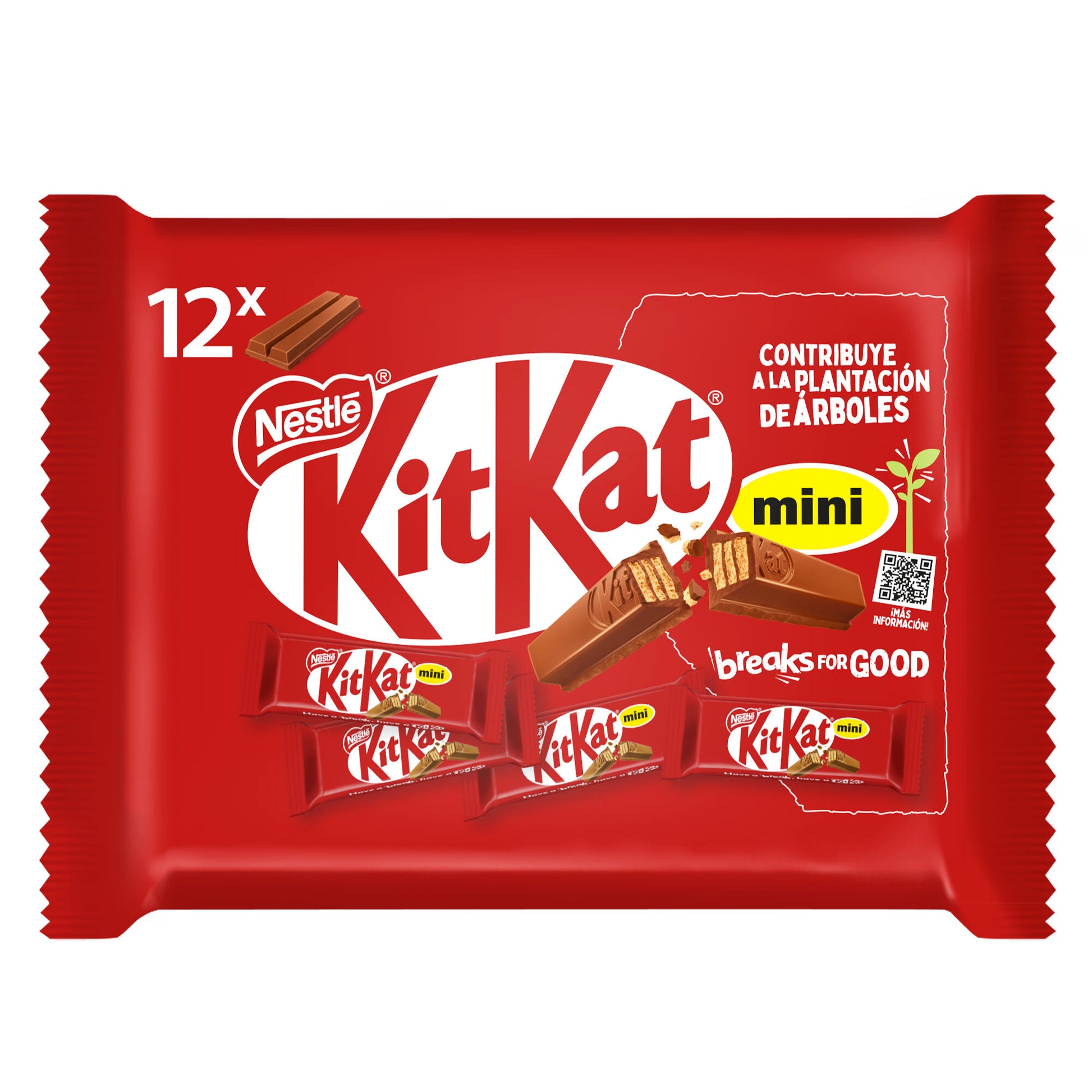 Mini chocolatina kit kat  Nestle p12 200g