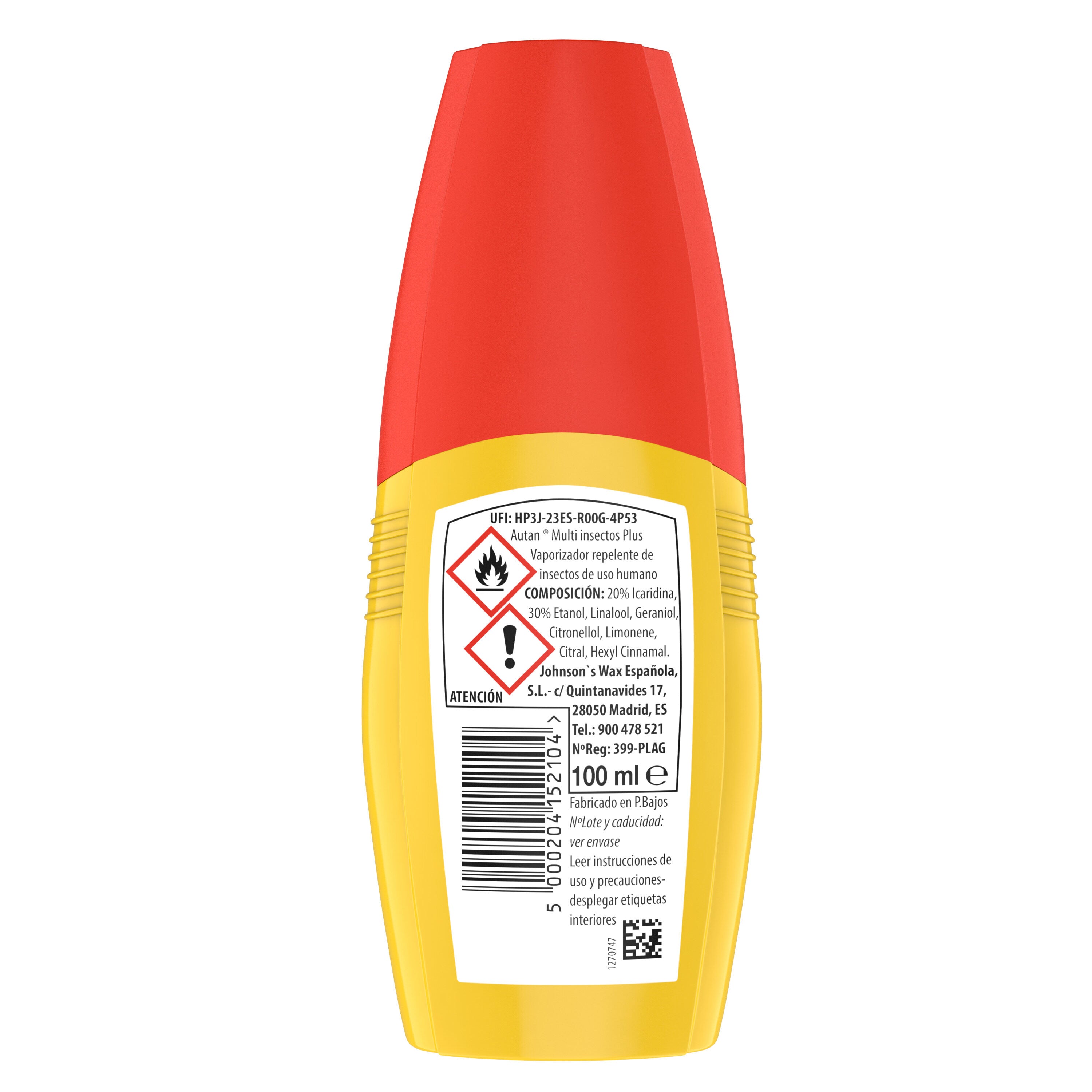 Repelente insect vaportizador Autan 100ml