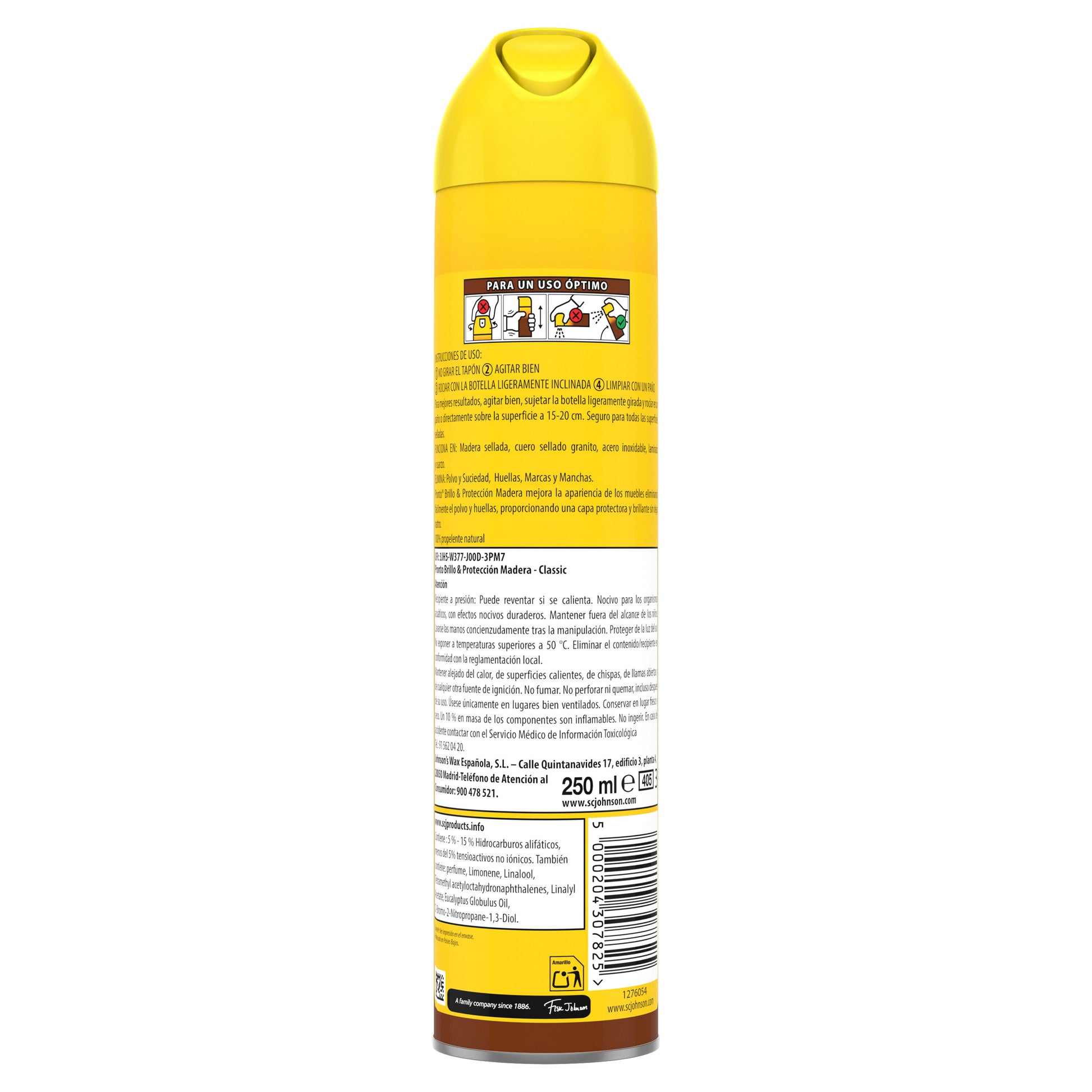 Limpiador mueble spray Pronto 250ml