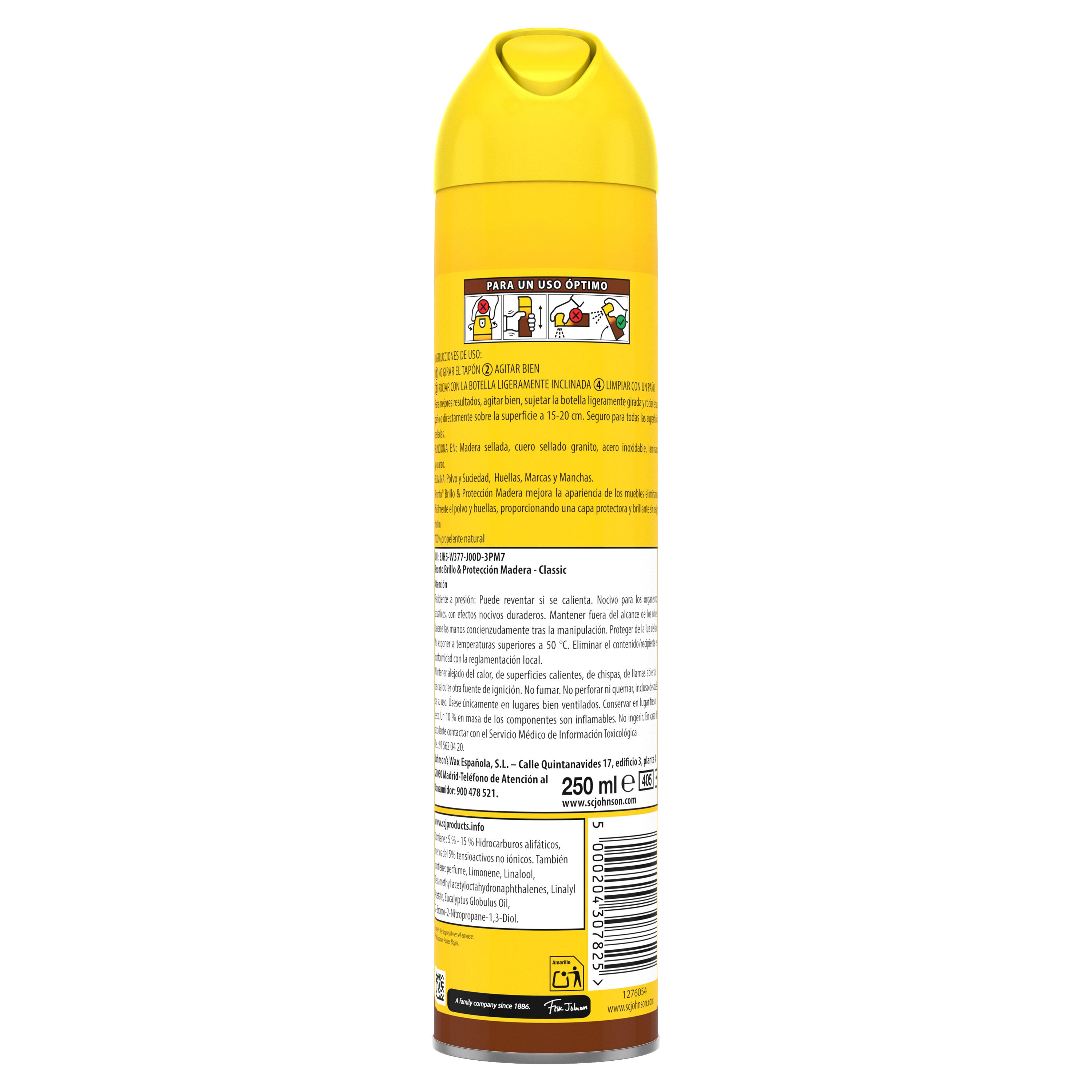 Limpiador mueble spray Pronto 250ml