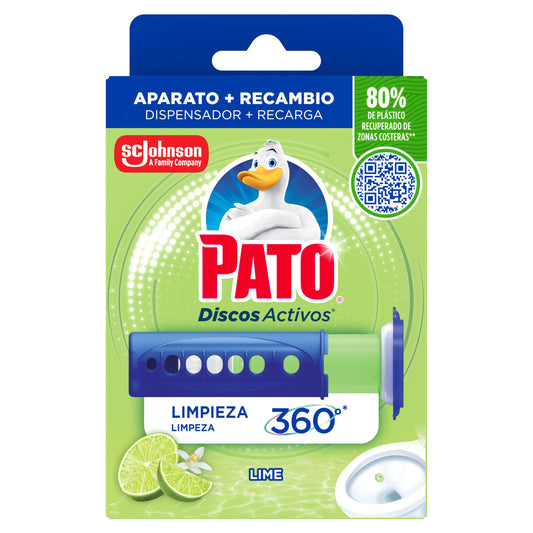Limpiador wc discos activos lima Pato 6dosis La Despensa