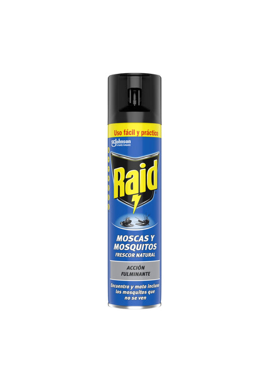Insecticida mosca/mosquit  Raid 400ml La Despensa