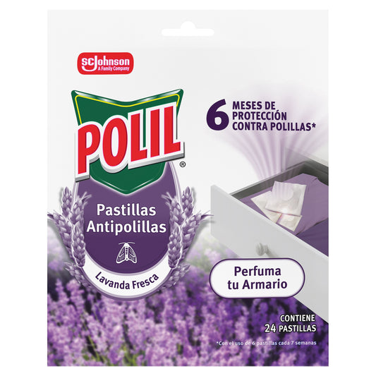 Antipolilla pastillas lavanda Polil 1u La Despensa