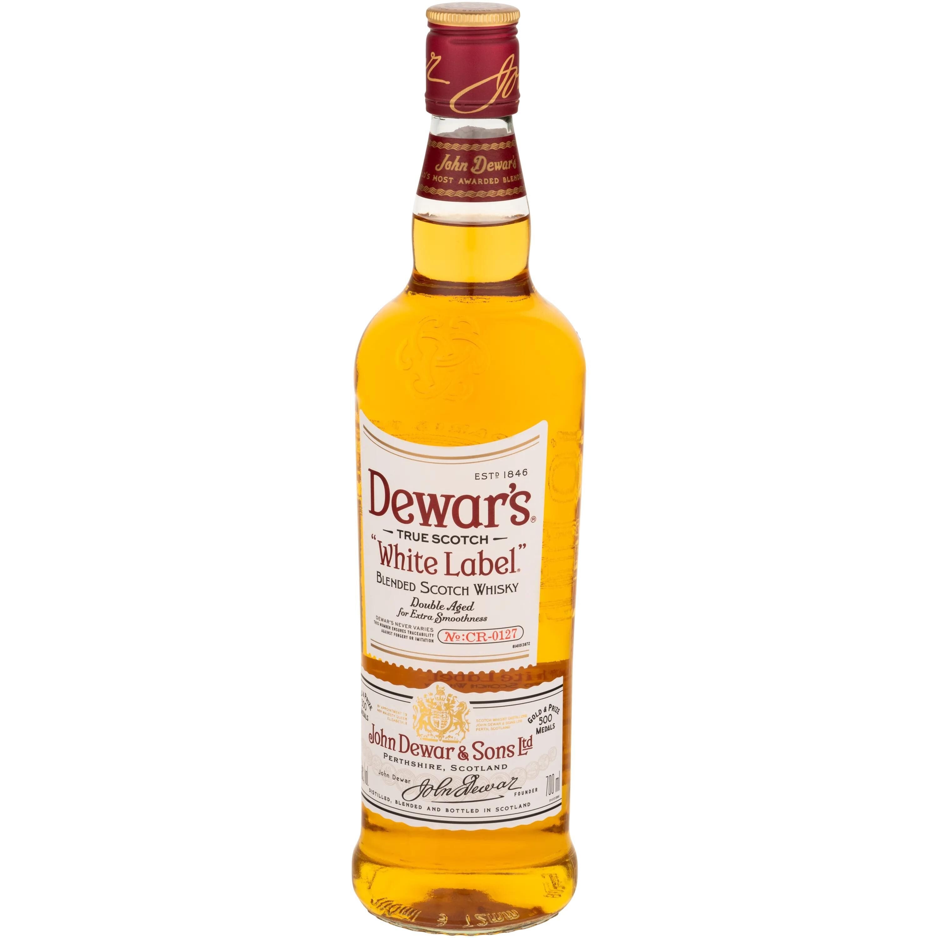 Whisky  White label 700ml