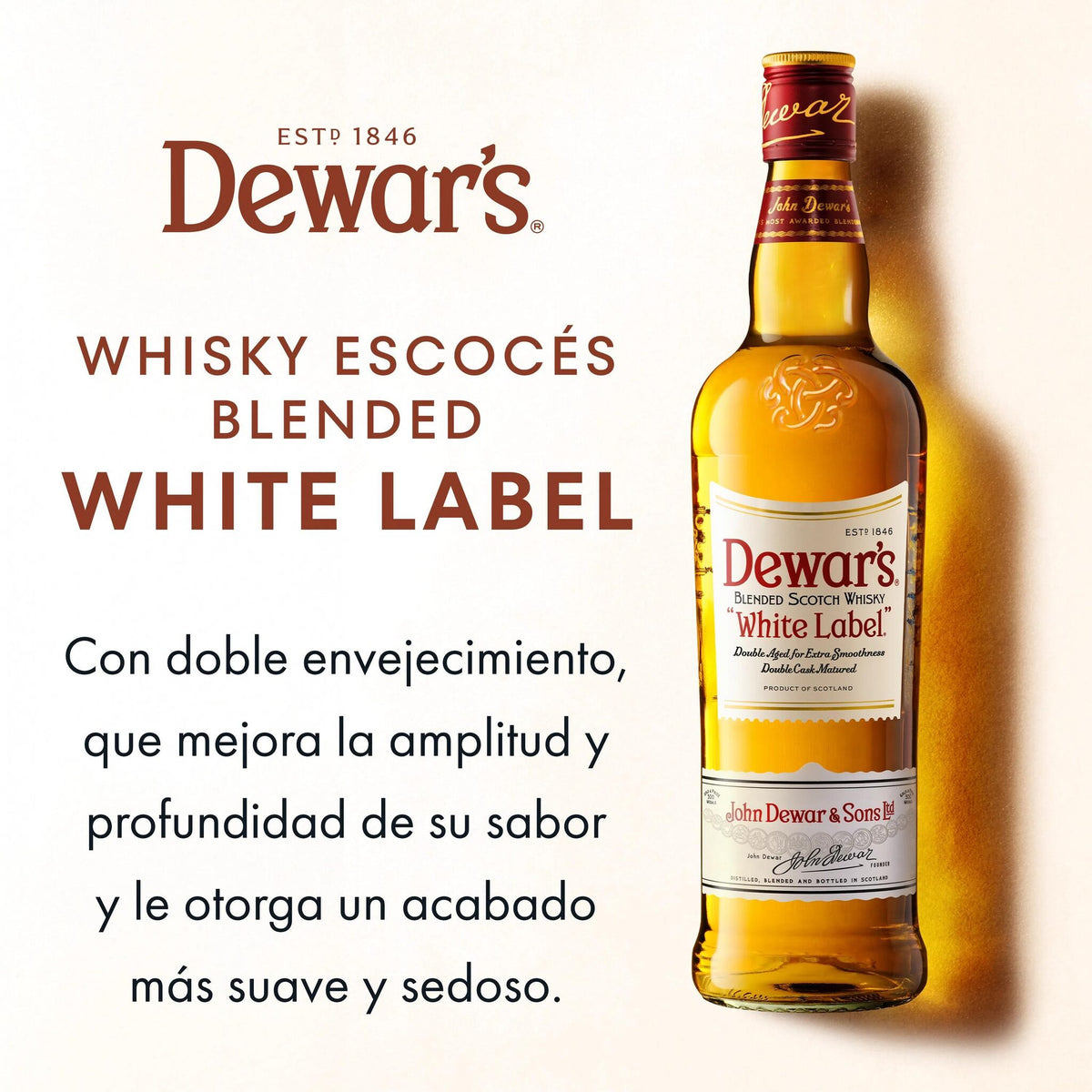 Whisky  White label 700ml