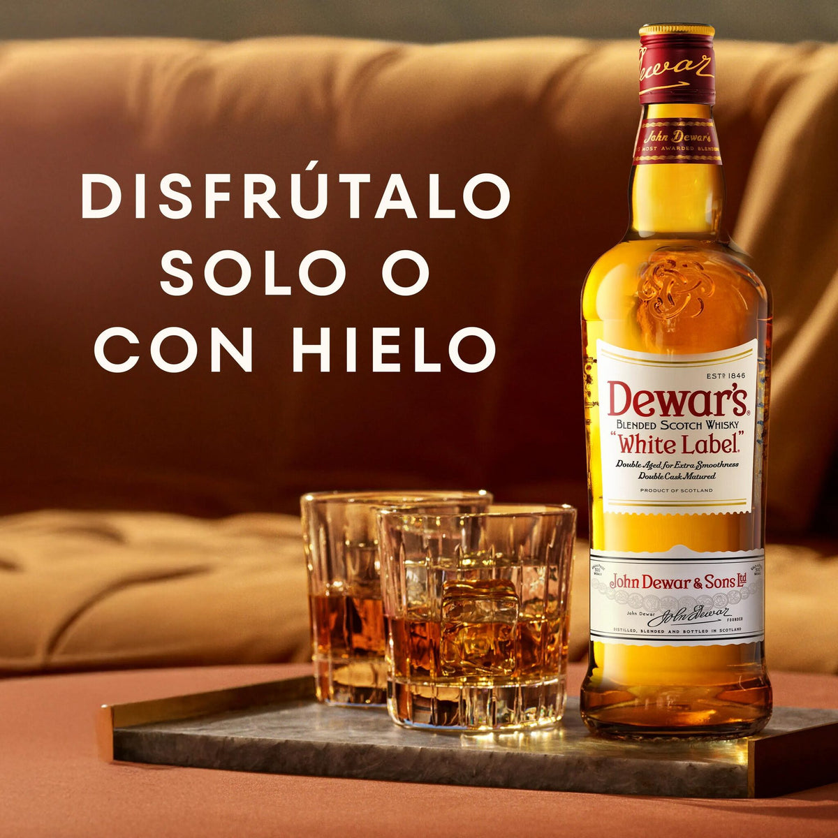 Whisky  White label 700ml