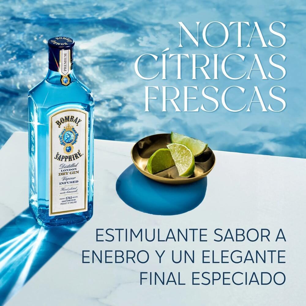 Ginebra  Bombay sapphire 700ml