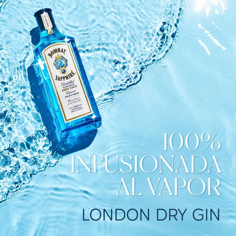Ginebra  Bombay sapphire 700ml