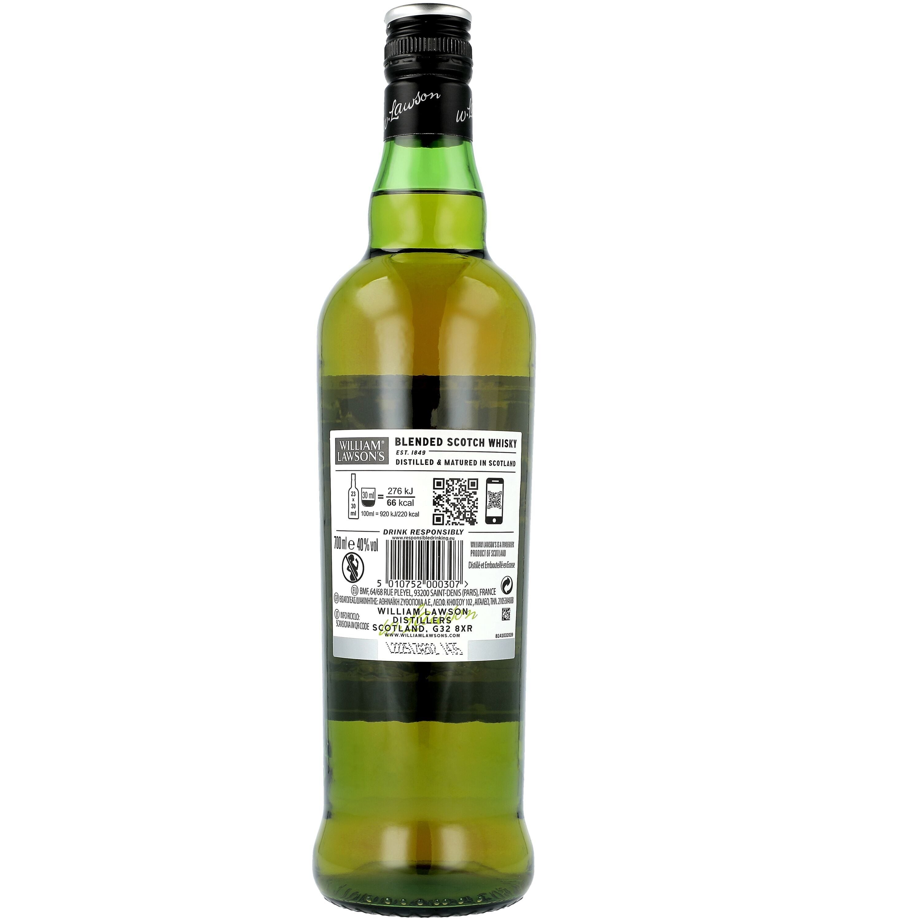 Whisky  Williams lanson 700ml