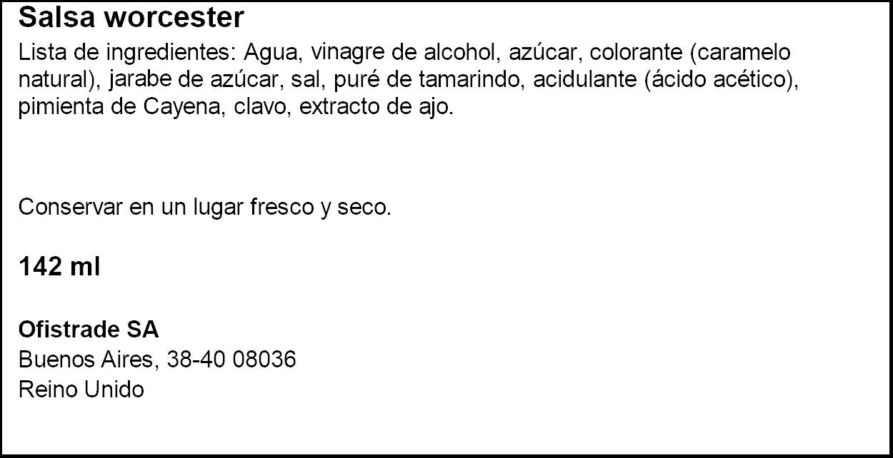Salsa worceste s/gluten cristal Hendersons 142ml
