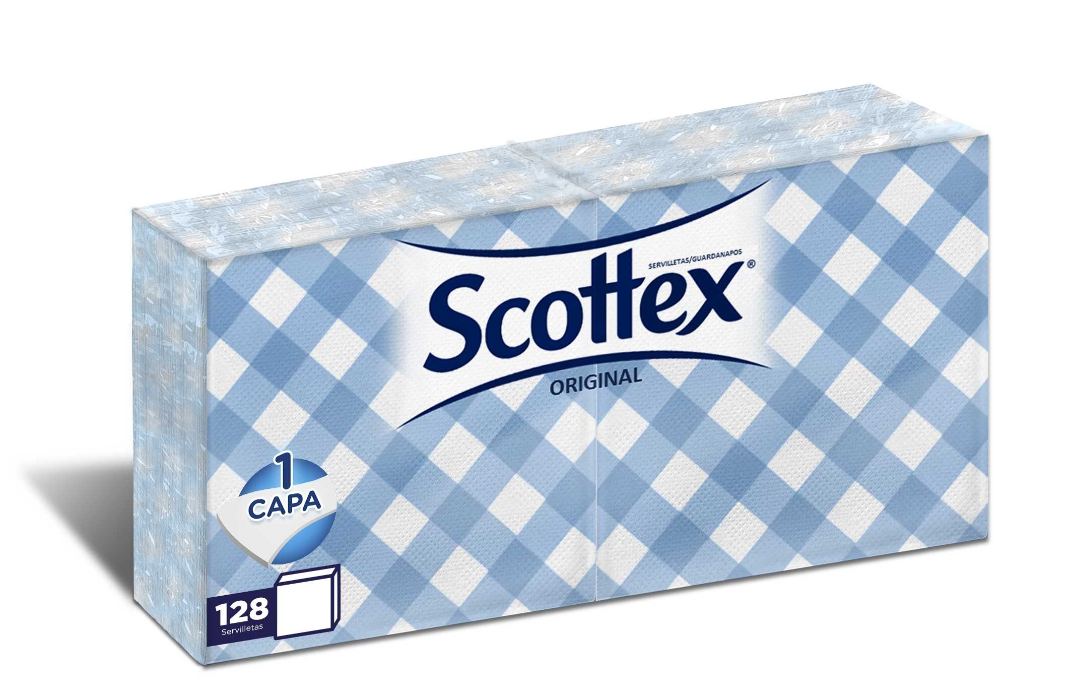 Servilleta estilo Scottex p128
