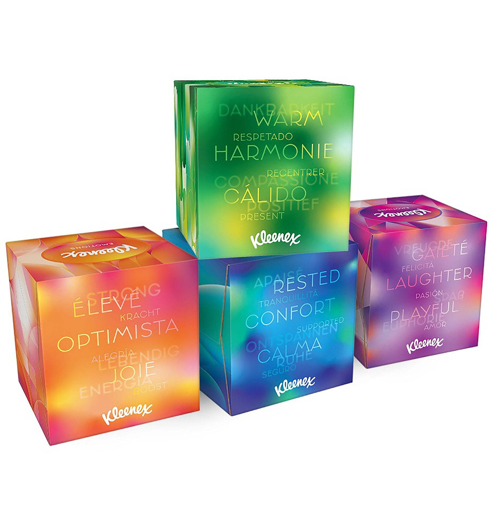 Pañuelos faciales collection cubo Kleenex p48