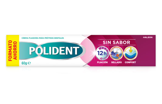Crema adhesiva protesis s/sabor Polident 44g La Despensa