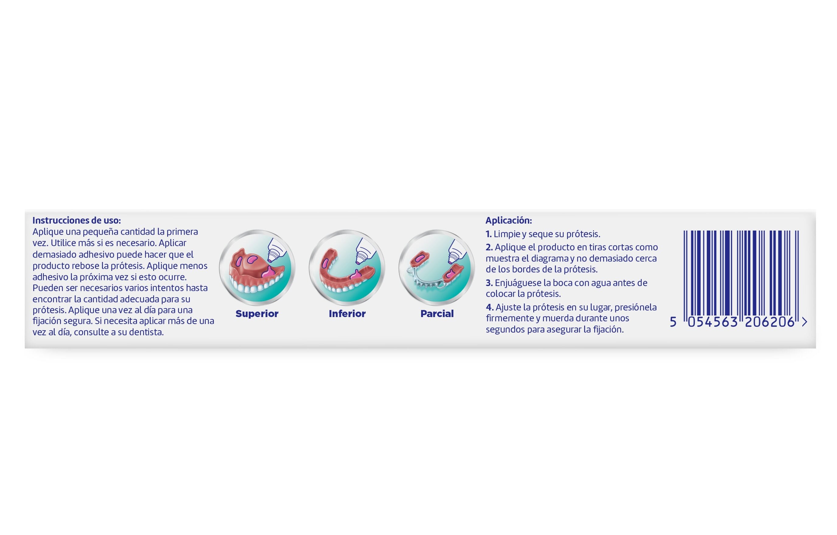Crema adhesiva protesis s/sabor Polident 44g