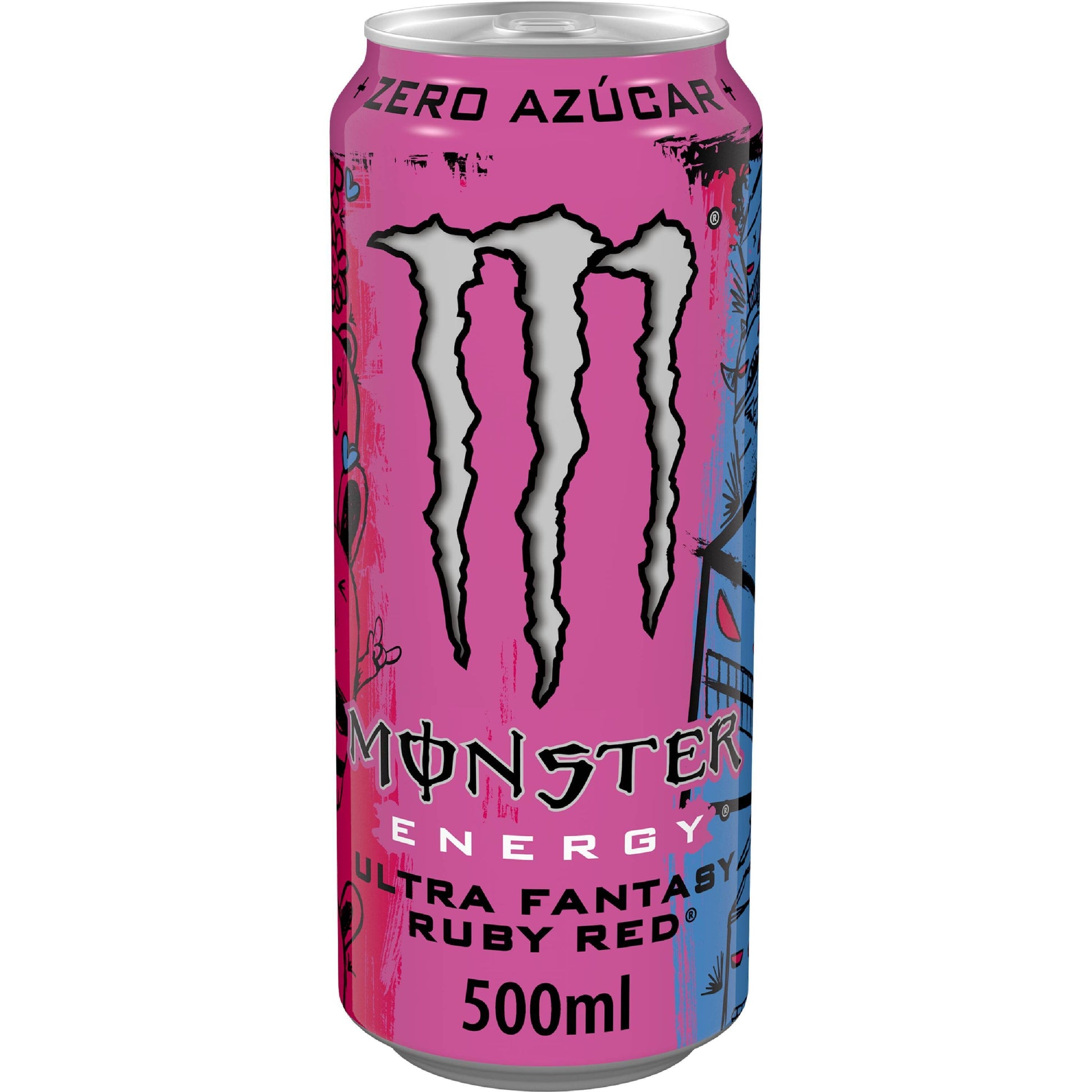 Bebida energética ultra fantasy ruby red Monster 500ml