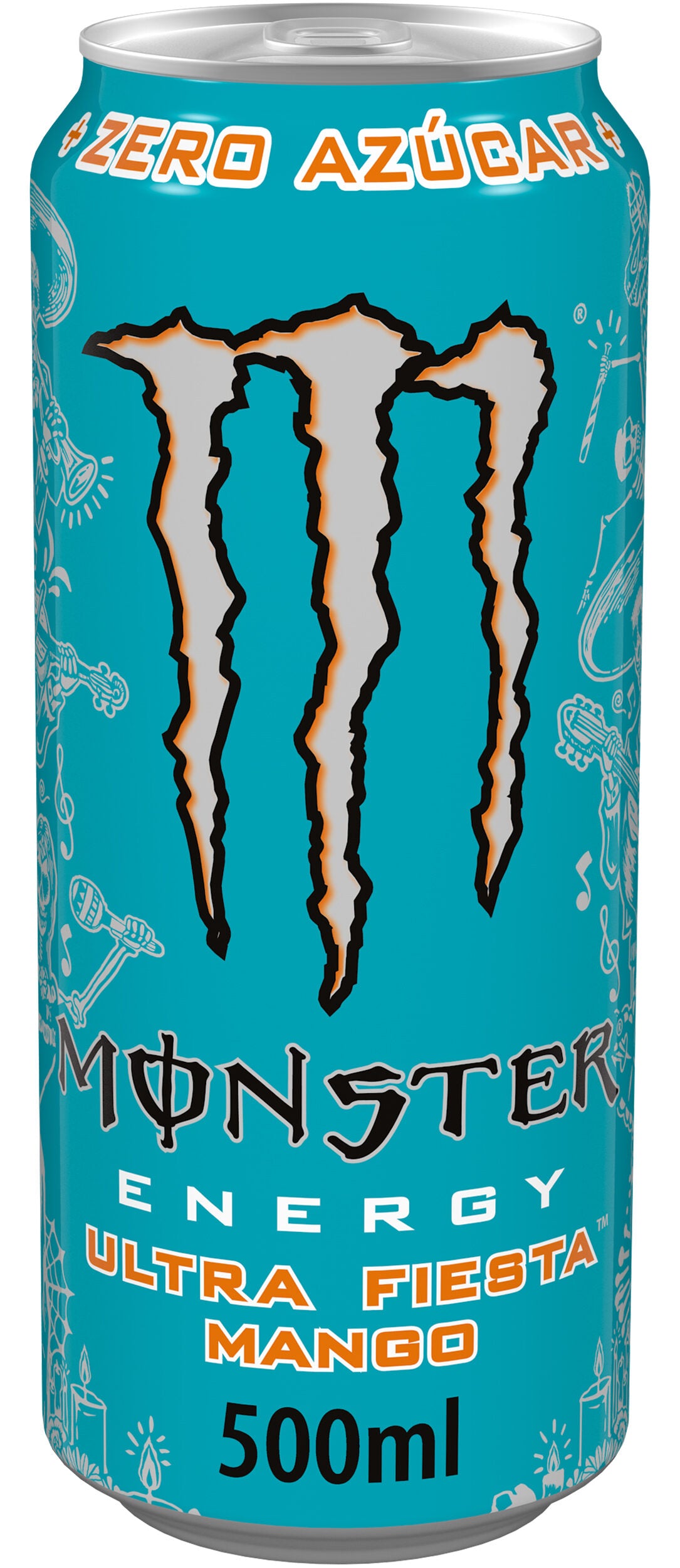 Bebida energetica ultra fiesta lata Monster 500ml