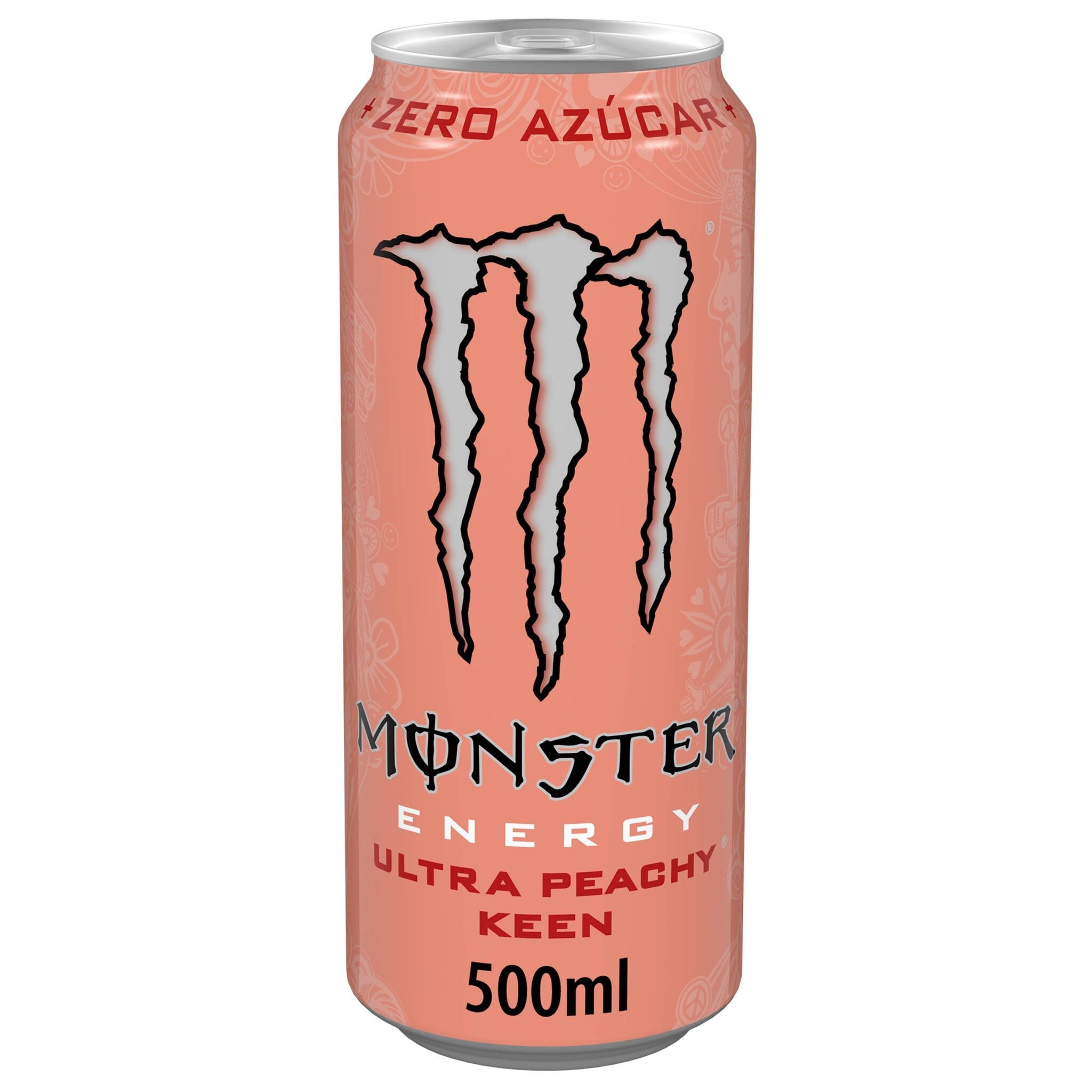 Bebida energética ultra peachy keen Monster 500ml