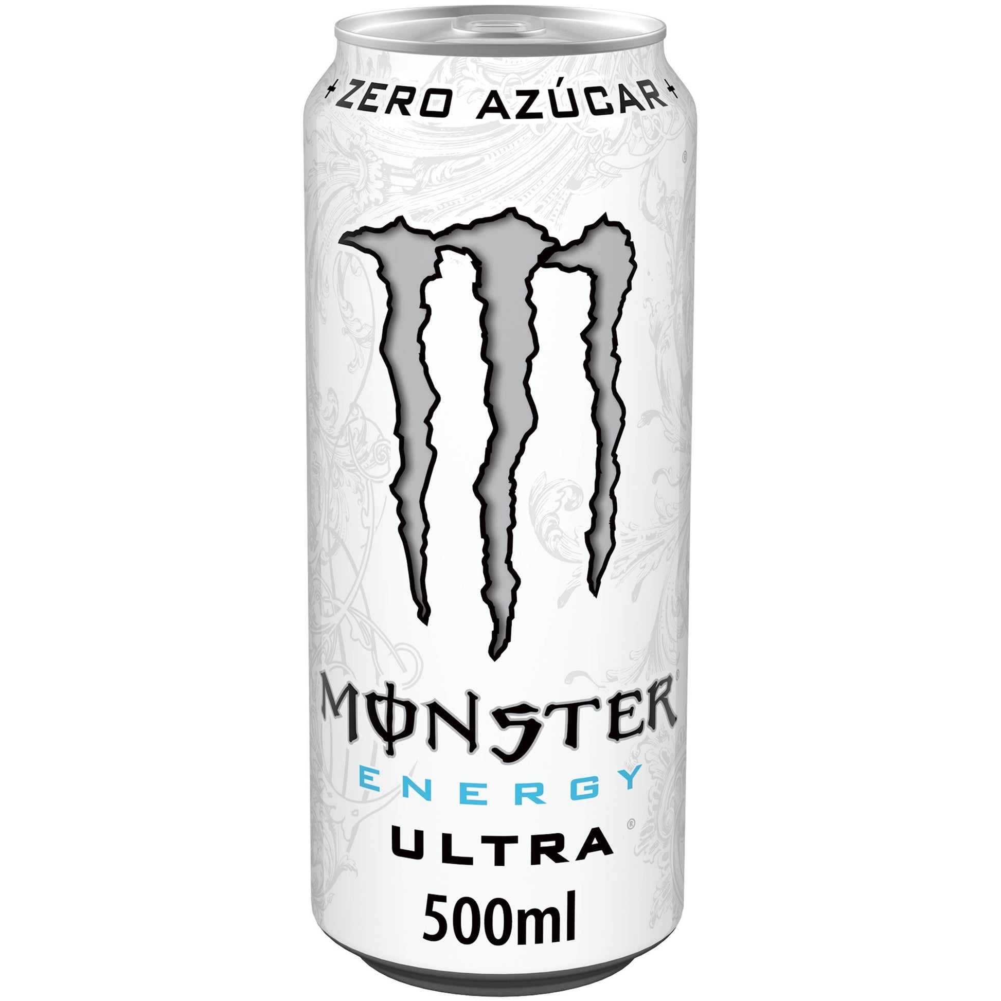 Bebida energética s/azúcar white lata Monster 500ml