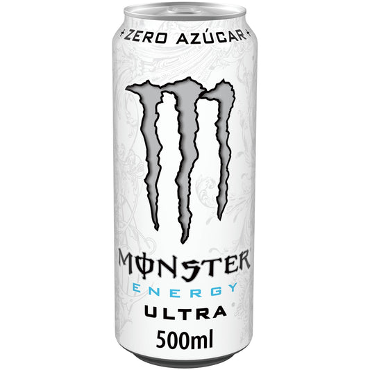 Bebida energética s/azúcar white lata Monster 500ml La Despensa