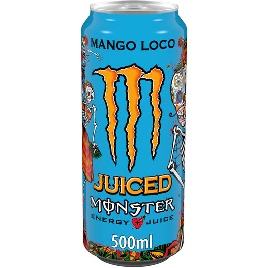 Bebida energética mango loco lata Monster 500ml La Despensa