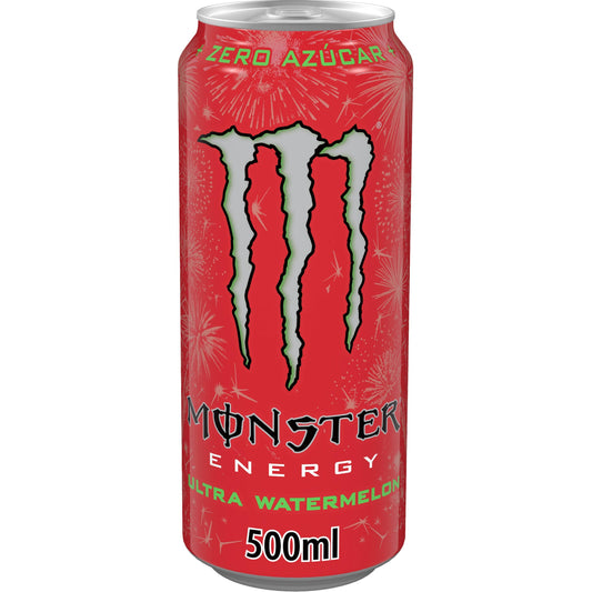 Bebida energética watermelon lata Monster500ml La Despensa