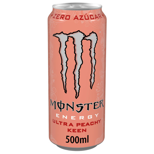 Bebida energética ultra peachy keen Monster 500ml La Despensa