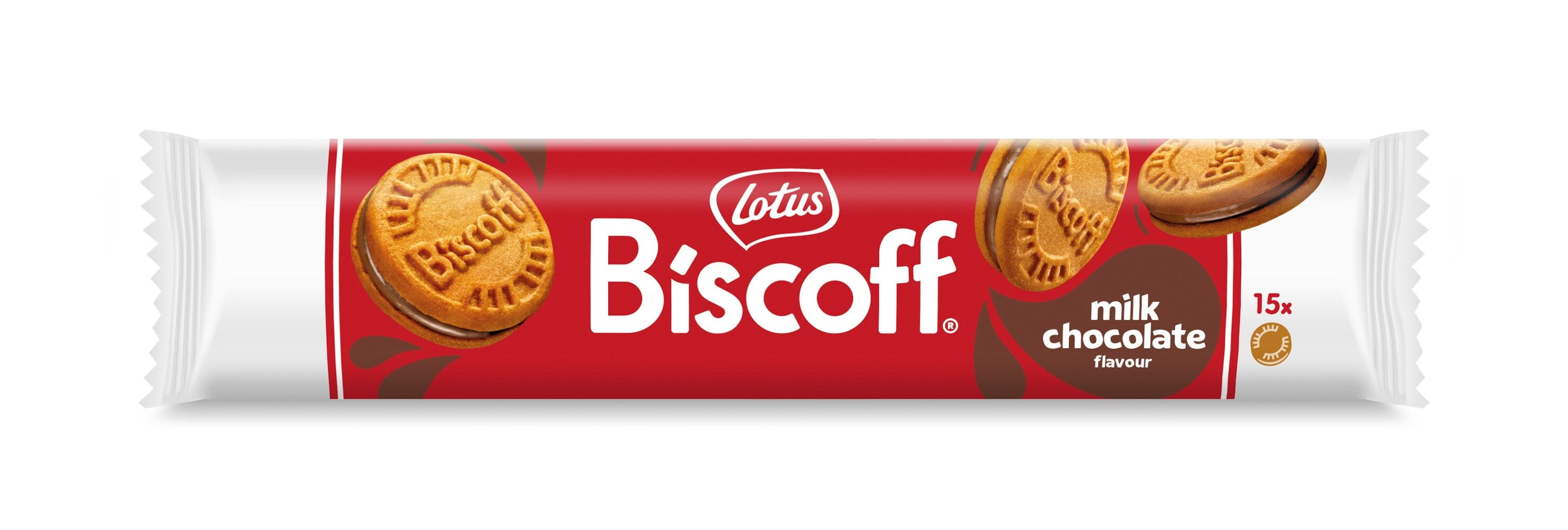 Galleta rellena chocolate/leche Biscoff 150g