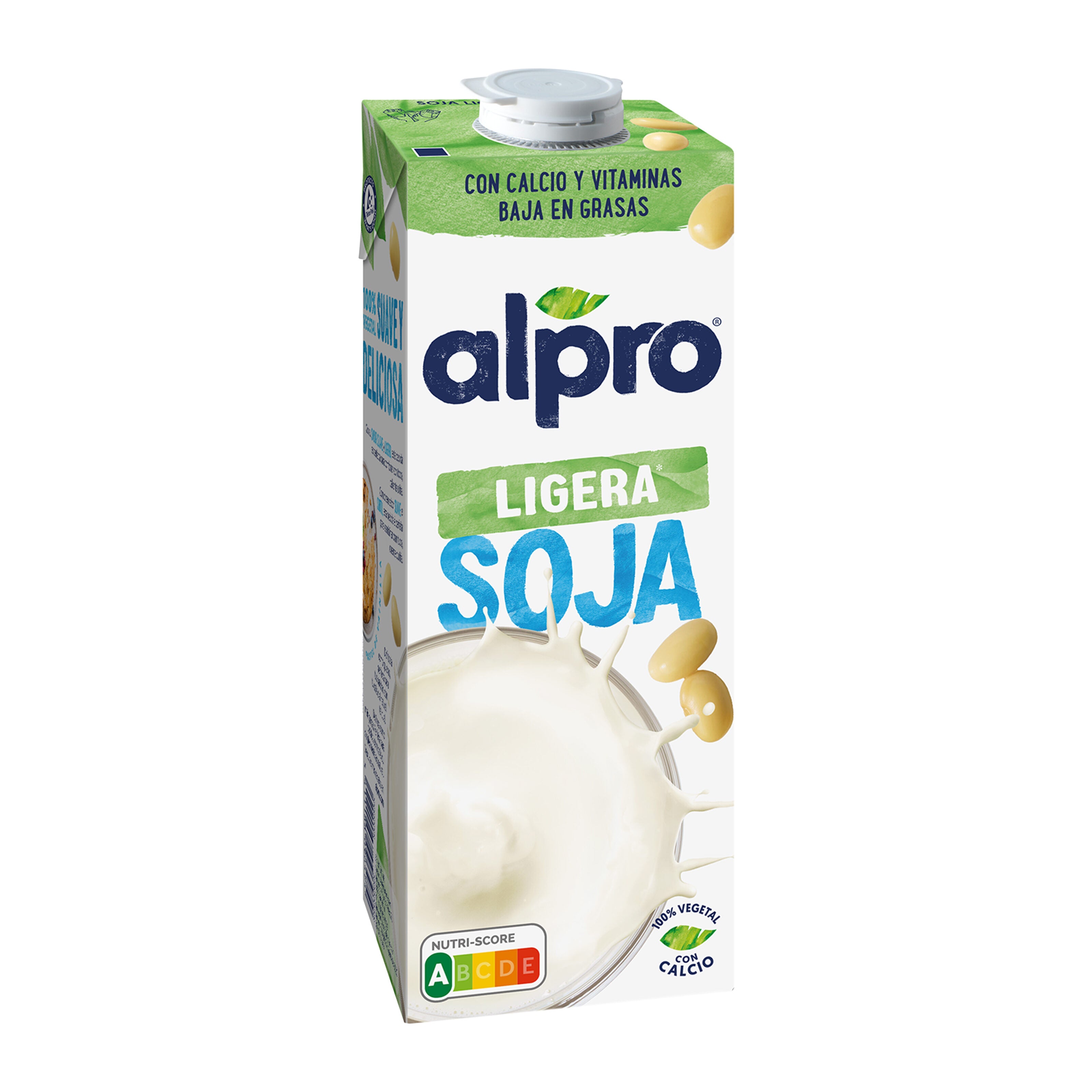 Bebida vegetal soja ligera Alpro 1l