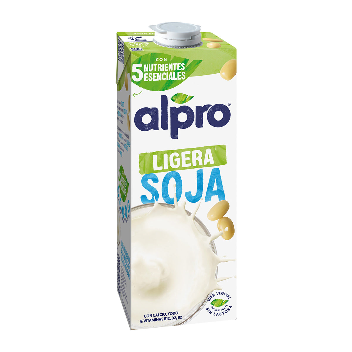 Bebida vegetal soja ligera Alpro 1l
